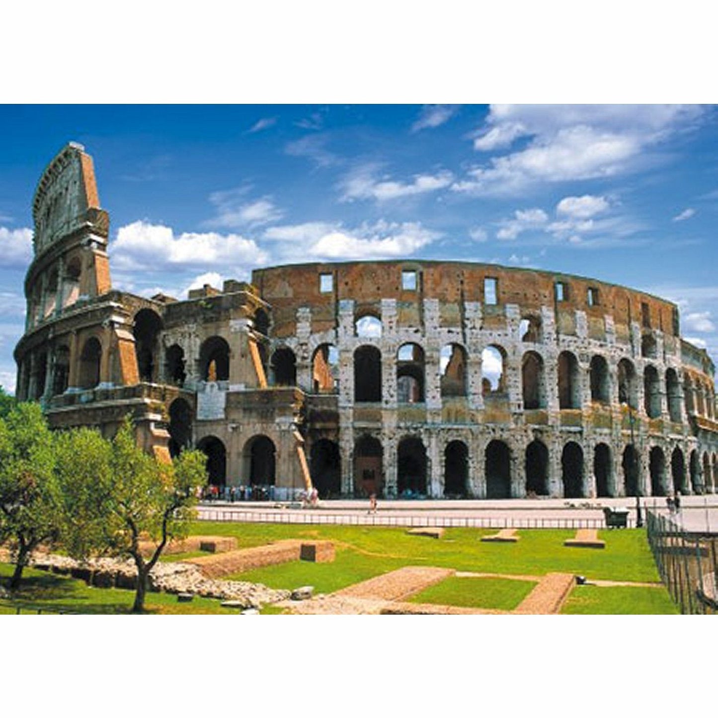 Puzzle Rome Italy - X500 - 48X34Cm