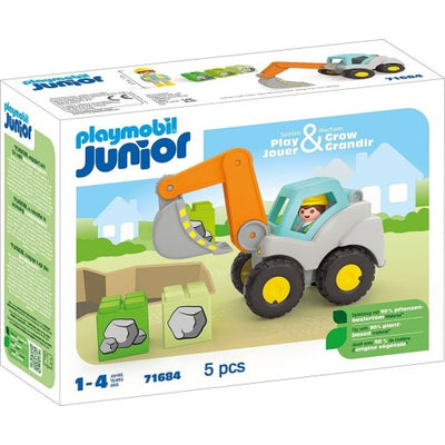 Playmobil Junior Shovel Excavator - 71684