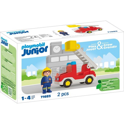 Playmobil Junior Fire Truck with Ladder - 71683