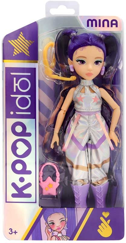 K-Pop Fashion Doll Mina Pop Star Dress-Up Doll with Accessories