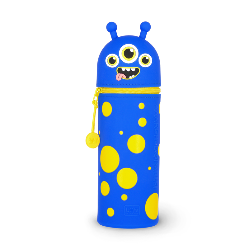 Legami soft 2 in 1 silicone pencil case kawaii Monster