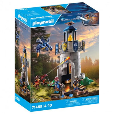 Playmobil Novelmore Knights Tower with Blacksmith and Dragon - 71483