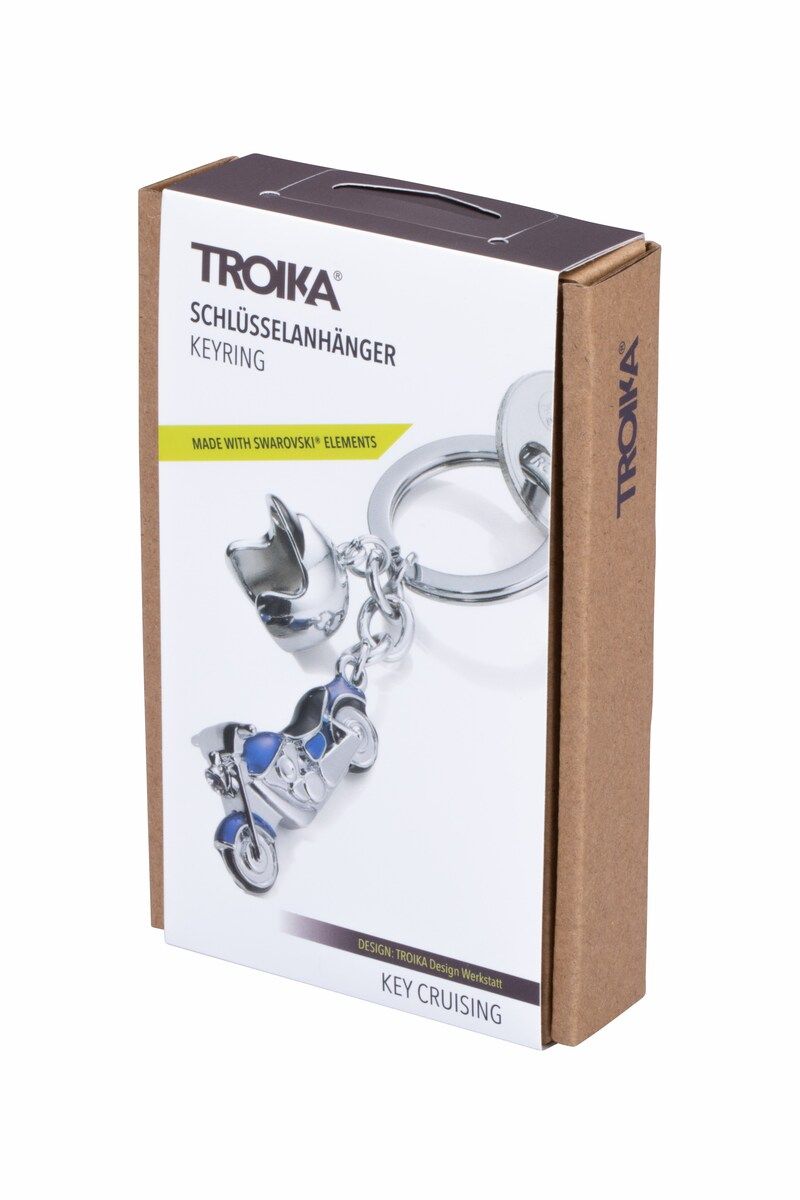 Keyring Key Cruising Blue