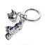 Keyring Key Cruising Blue