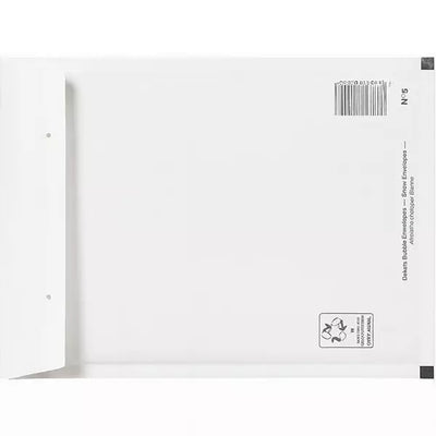 White bubble envelope