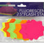 Fluorescent 2.5" Flash Stars