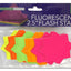 Fluorescent 2.5" Flash Stars