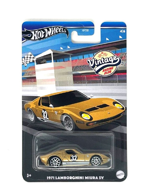 Hot Wheels Vintage 1971 Lamborghini Miura Sv