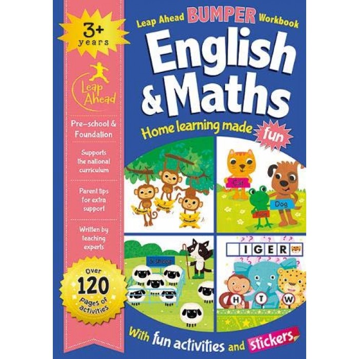 Leap Ahead Bumper Workbook 3+ Eng & Math