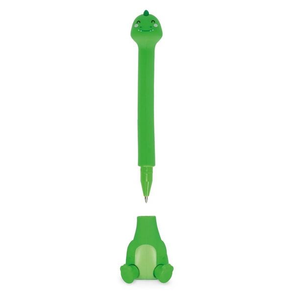 Legami Stand-Ink Ovation Dino Ballpoint Pen with Base