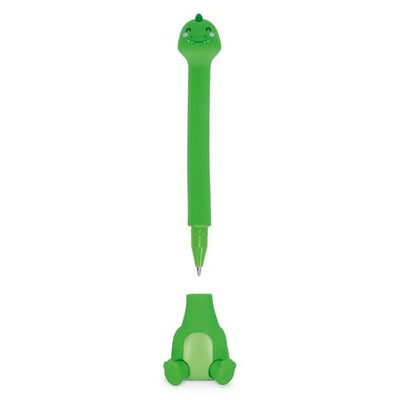 Legami Stand-Ink Ovation Dino Ballpoint Pen with Base