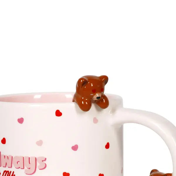 Legami Stoneware Cup - Too Cute to Handle