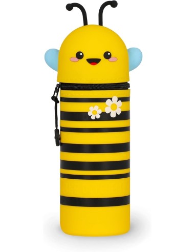 Legami soft 2 in 1 silicone pencil case kawaii Bee
