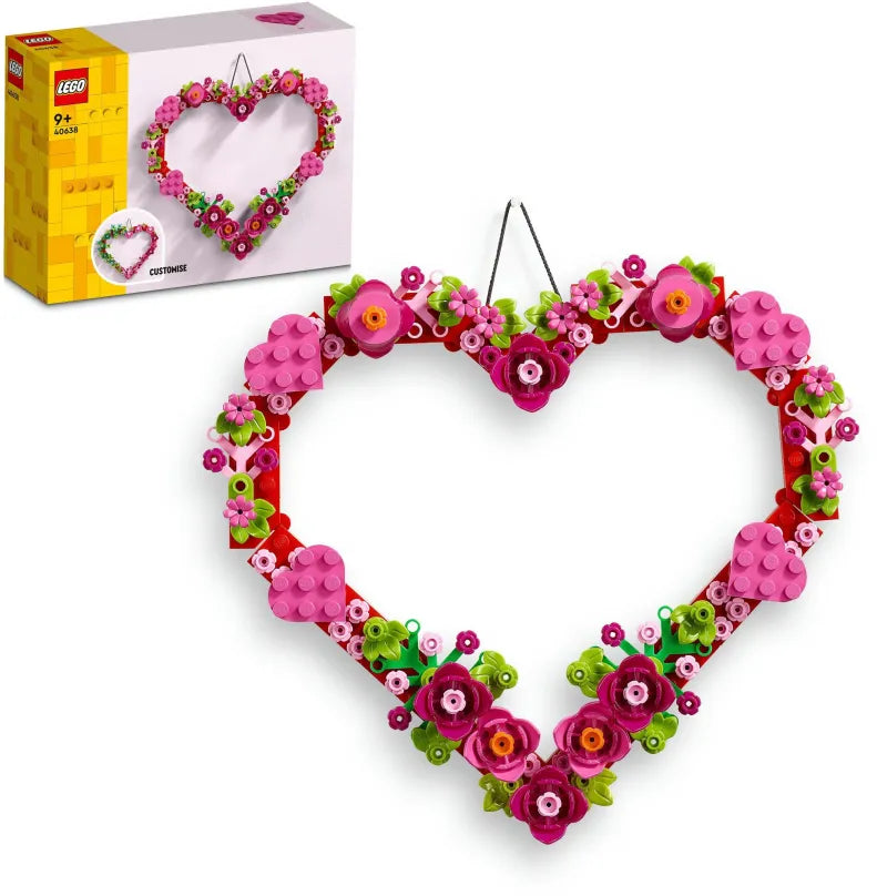 Lego Heart Ornament - 40638