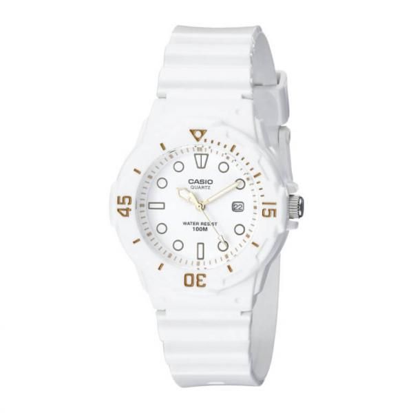 Casio Analogue Sports Date Resin 100M Ladies Watch