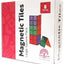 Learn and Grow Magnetic Tiles - Large Square Pack - 8 Pieces