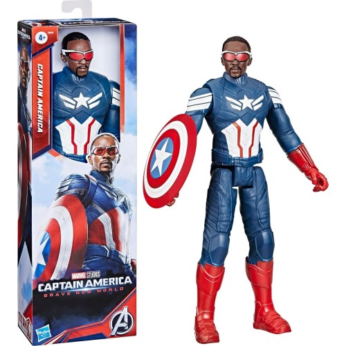 Captain America Brave New World Titan Hero Series Captain America