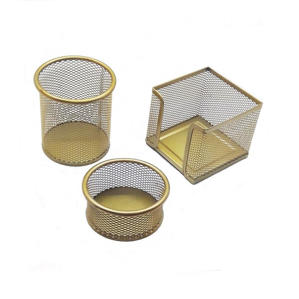 Metal Mash Trio Set Gold