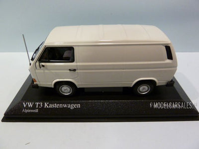Vw T3 Transporter White 1:43