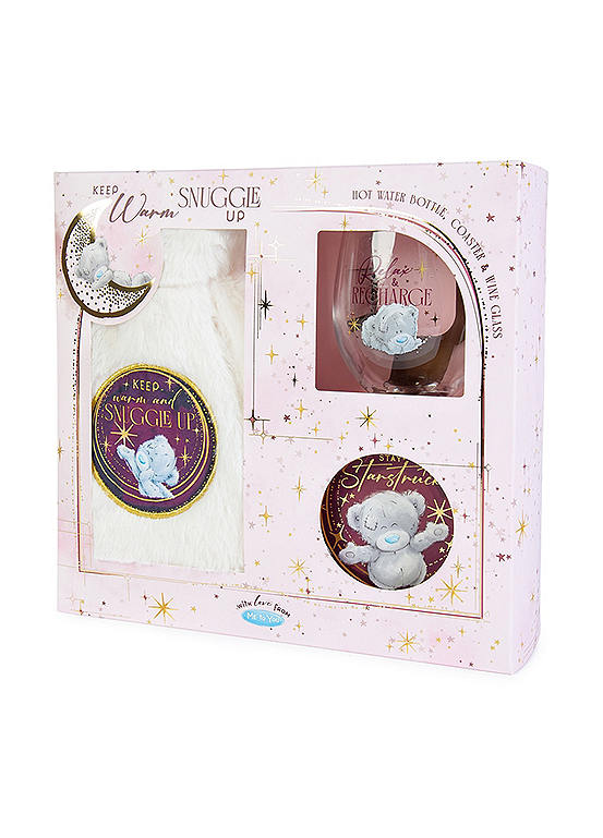 Hot Water Bottle coaster & Wine Glass