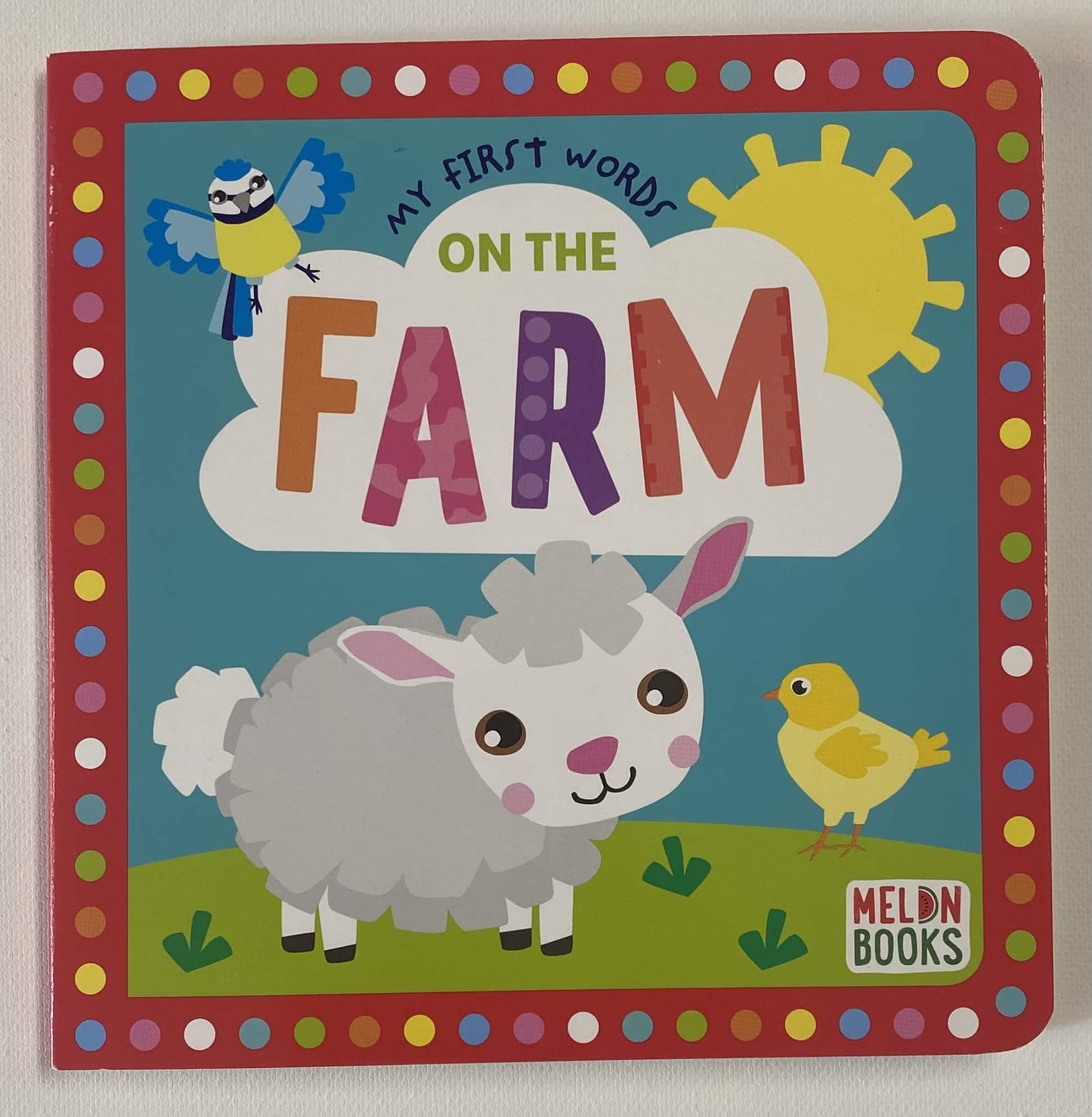 First Words Board Book On The Farm