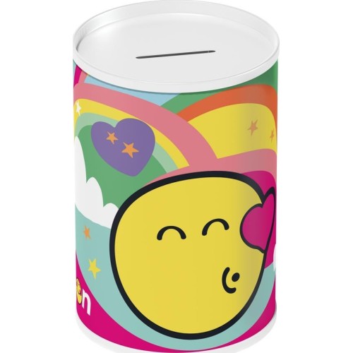 Metal Piggy Bank 10x15 Smiley world