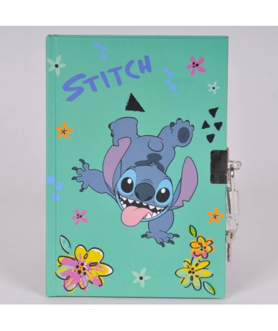 Disney Stitch A5 Secret Diary with lock 96 Pages