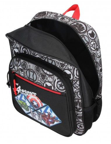 Backpack Avengers Heroes 38Cm 1 Large Zip Fit A4