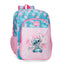 Disney Stitch backpack 1 Large pocket fit A4