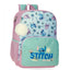 Disney Stitch backpack 1 Large pocket fit A4