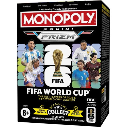 Monopoly Panini Prizm - FIFA World Cup Trading Cards Booster Box
