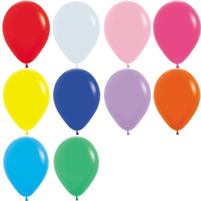 Assorted Color Balloons Packet by 25