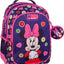 Must Disney Minnie Mouse Cutie Primary School Backpack 2 zip fit A4