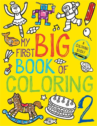 My Big Yellow Book Of Colouring