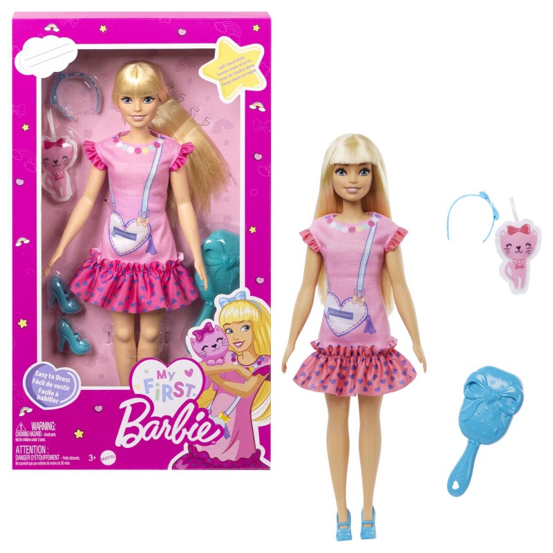 My First Barbie Blonde With Kitten