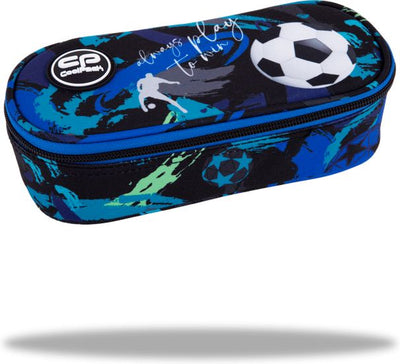 CoolPack Campus Football Navy 1 zipp Pencil Case