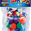 Coloured pom poms 10-20-30 Mm - 85 pcs