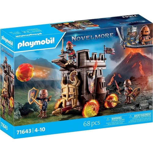 Playmobil Novelmore Battle Wagon With Fire Cannon - 71643