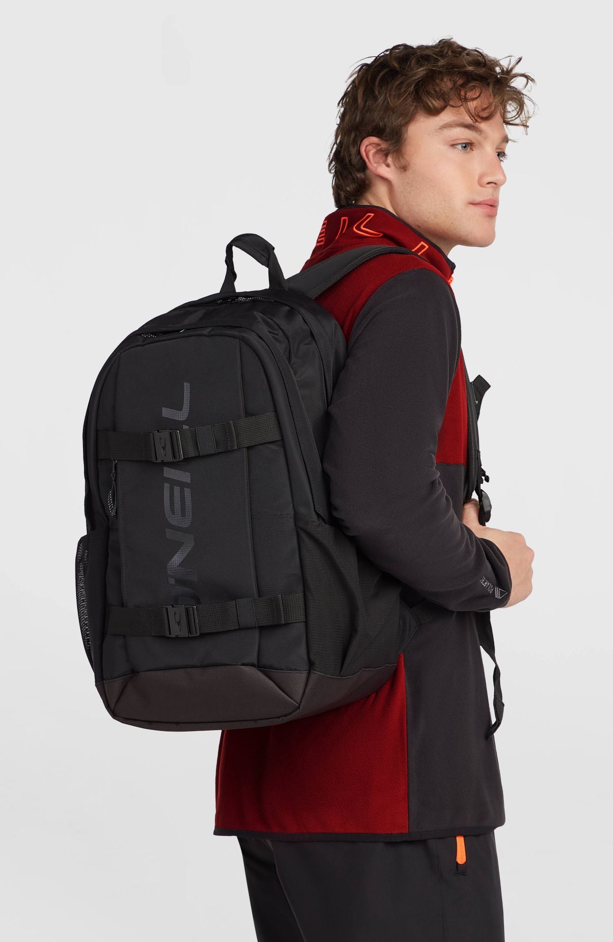 O'Neill Surfer Backpack Black Out - 2 zip fit A4