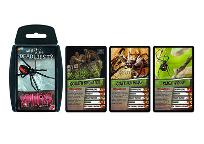 Top Trumps Card Game - Spiders Edition