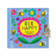 Bee Happy Secret Diary with Lock and Key
