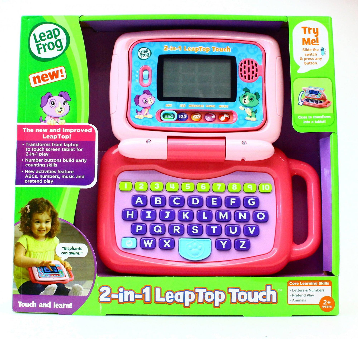 2 In 1 Laptop Touch Pink