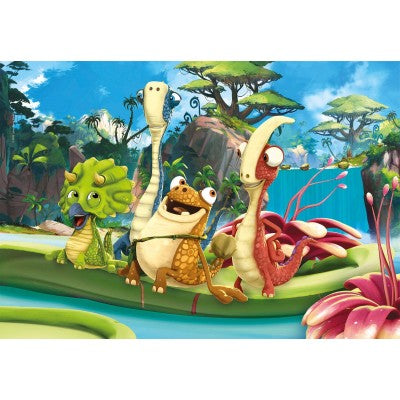 Puzzle 3X48 Pieces Gigantosaurus