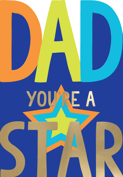 DAD you re a star Happy Fathers Day