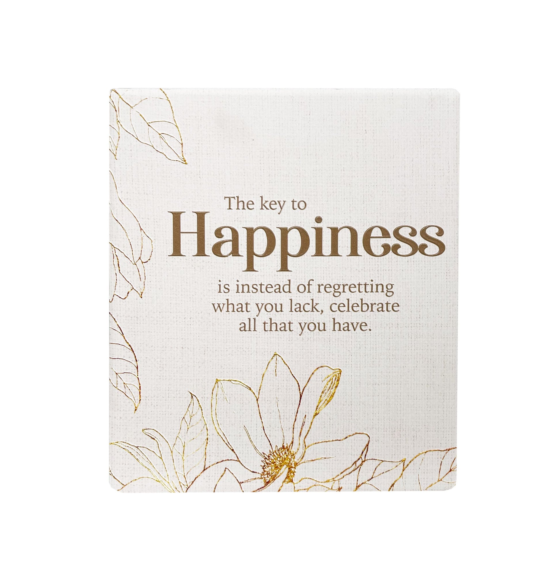 Ceramic Plaque Precious Quote - Blossom Happiness Verse