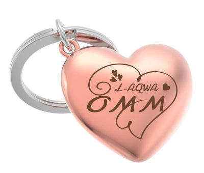 Metal Key Ring - L-Aqwa Omm