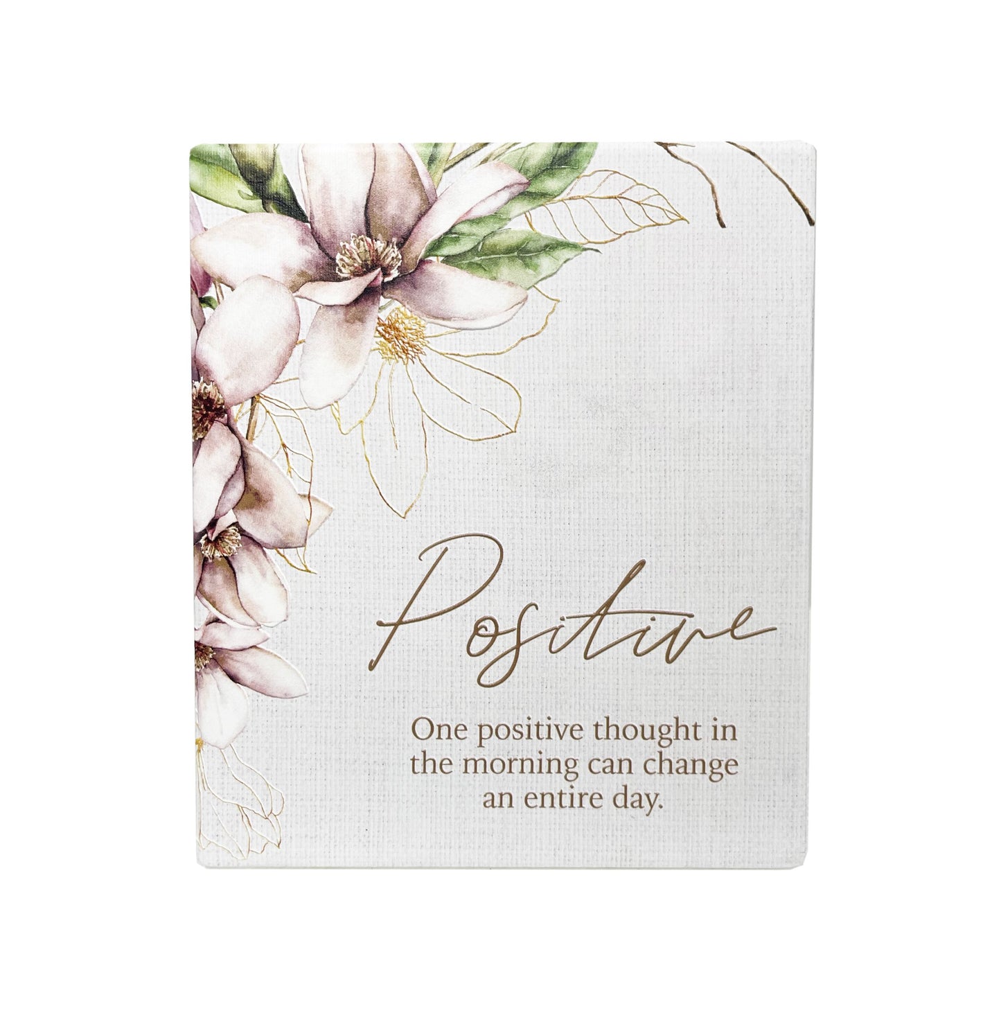 Ceramic Plaque Precious Quote - Blossom Positive Verse