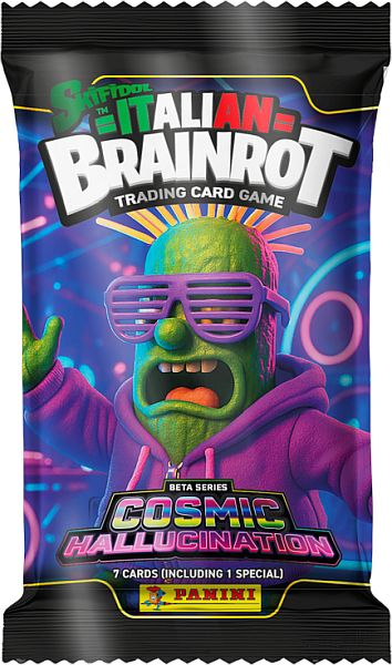 Panini Italian Brainrot Trading Card Game - Cosmic Hallucination - x1 Booster Pack