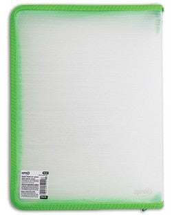 Zipper Folder A4+ Matte Green