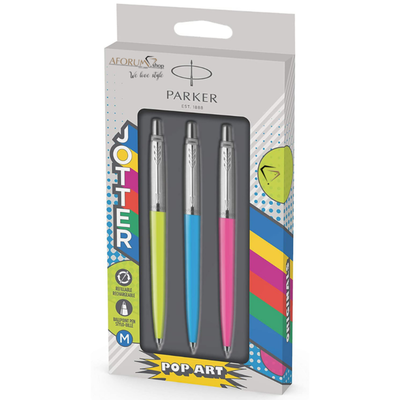 Ballpoint pens Parker JOTTER set of 3 pens